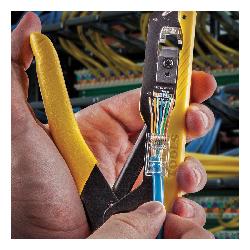 VDV226-005 KLEIN COMPACT PASS-THRU CRIMPER- RJ45 TOOL