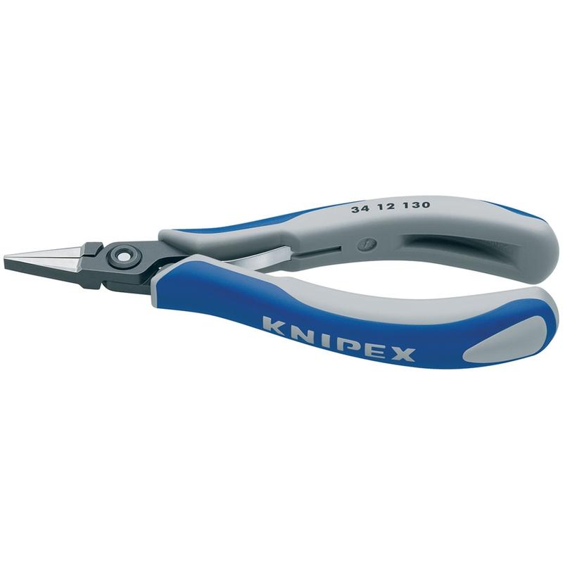 3412130 KNIPEX-TOOL 34 12 130 5 1/4IN ELECTRONICS PLIERS-FLAT TIPS