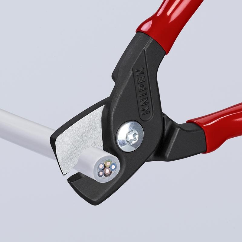 9511160SBA KNIPEX-TOOL 95 11 160 SBA 6 1/4IN STEPCUT CABLE SHEARS