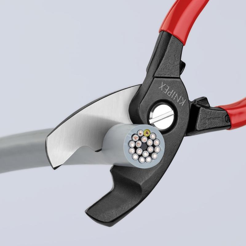9511200 KNIPEX-TOOL 95 11 200 8IN CABLE SHEARS-TWIN CUTTING EDGES