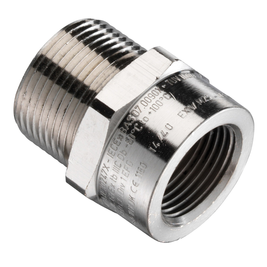 EXS/M20-075/TC T-B SS THREAD CONVERTER M20 TO 3/4 NPT