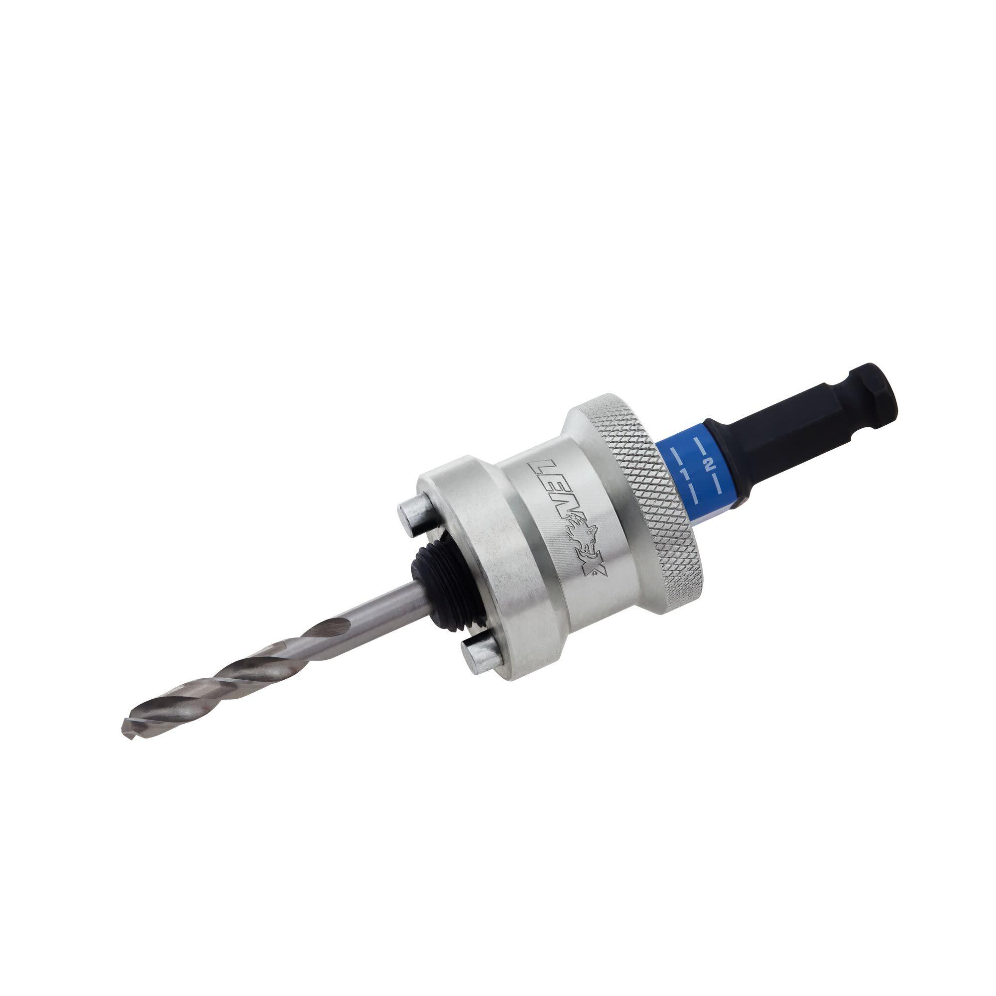 LXAH9912PBM LENOX 2L QC ARBOR WITH HIGH SPEED STEEL PILOT DRILL