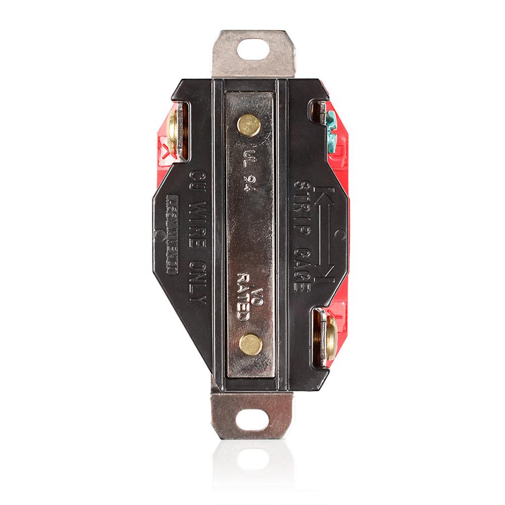 2620-R LEVITON RED REC LOCK 2P3W NEMA L6-30R 30A250V