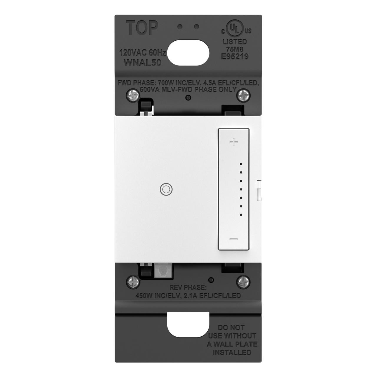 WNAL50W1 P&S ADORNE TRU UNIVERSAL SMART DIMMER WITH NETATMO, WHITE