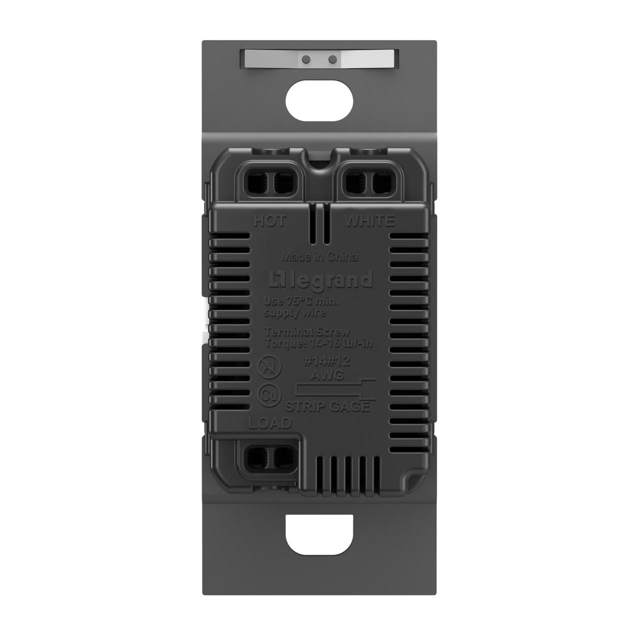 WNAL50W1 P&S ADORNE TRU UNIVERSAL SMART DIMMER WITH NETATMO, WHITE