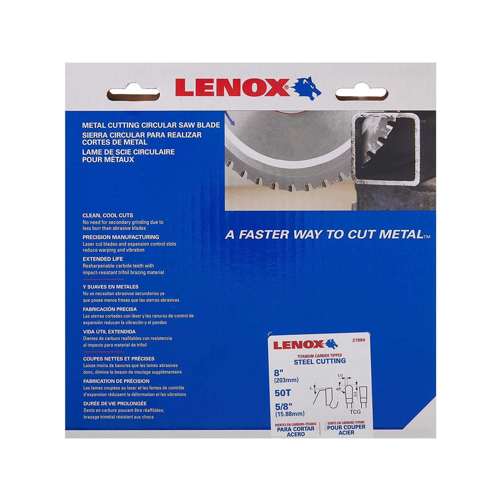 ST800050CT LEN 8" X 5/8" ARBOR CIRCULAR SAW BLADE 21884-ST800050CT 08247221884