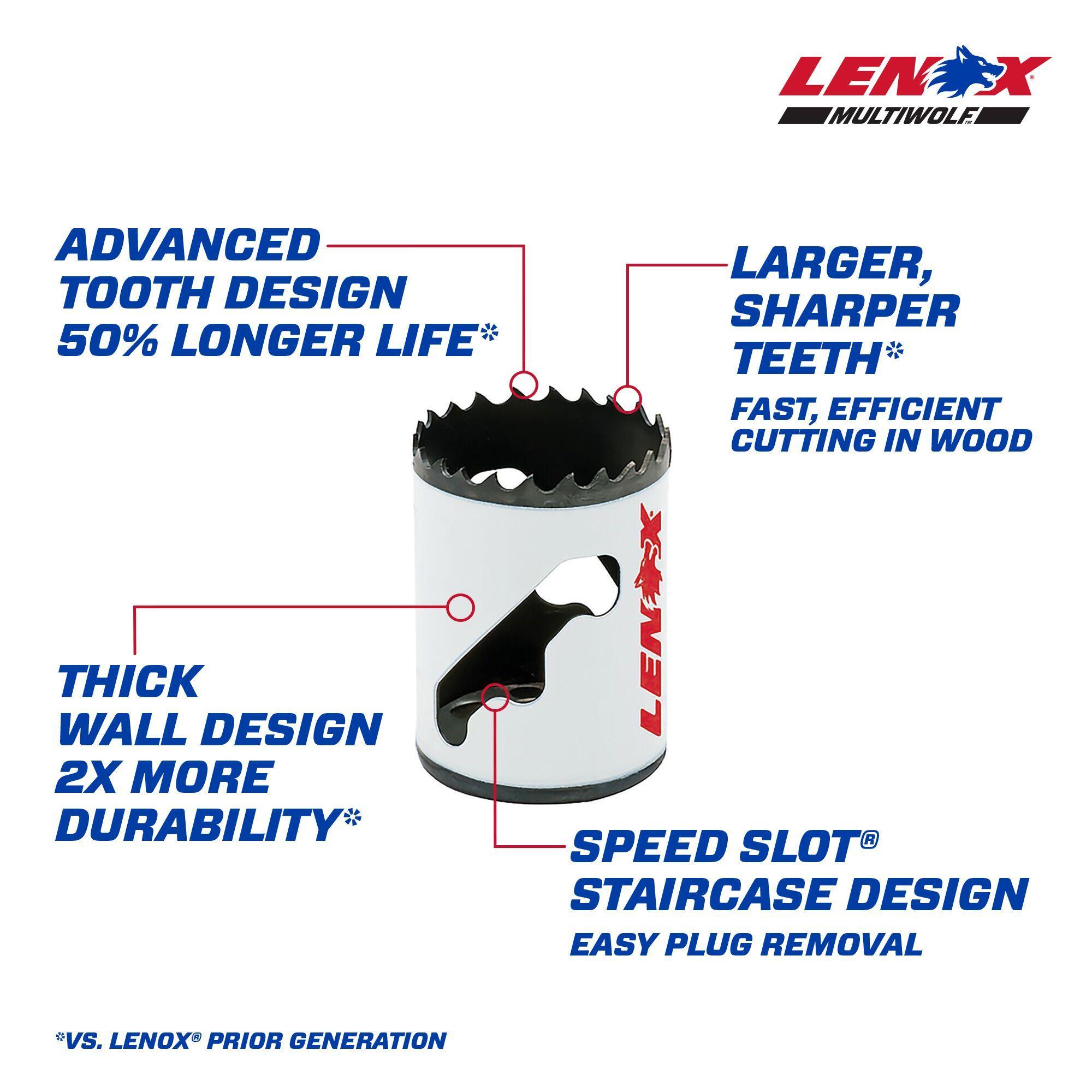 24L LEN 1-1/2" HOLE SAW 30024-24L