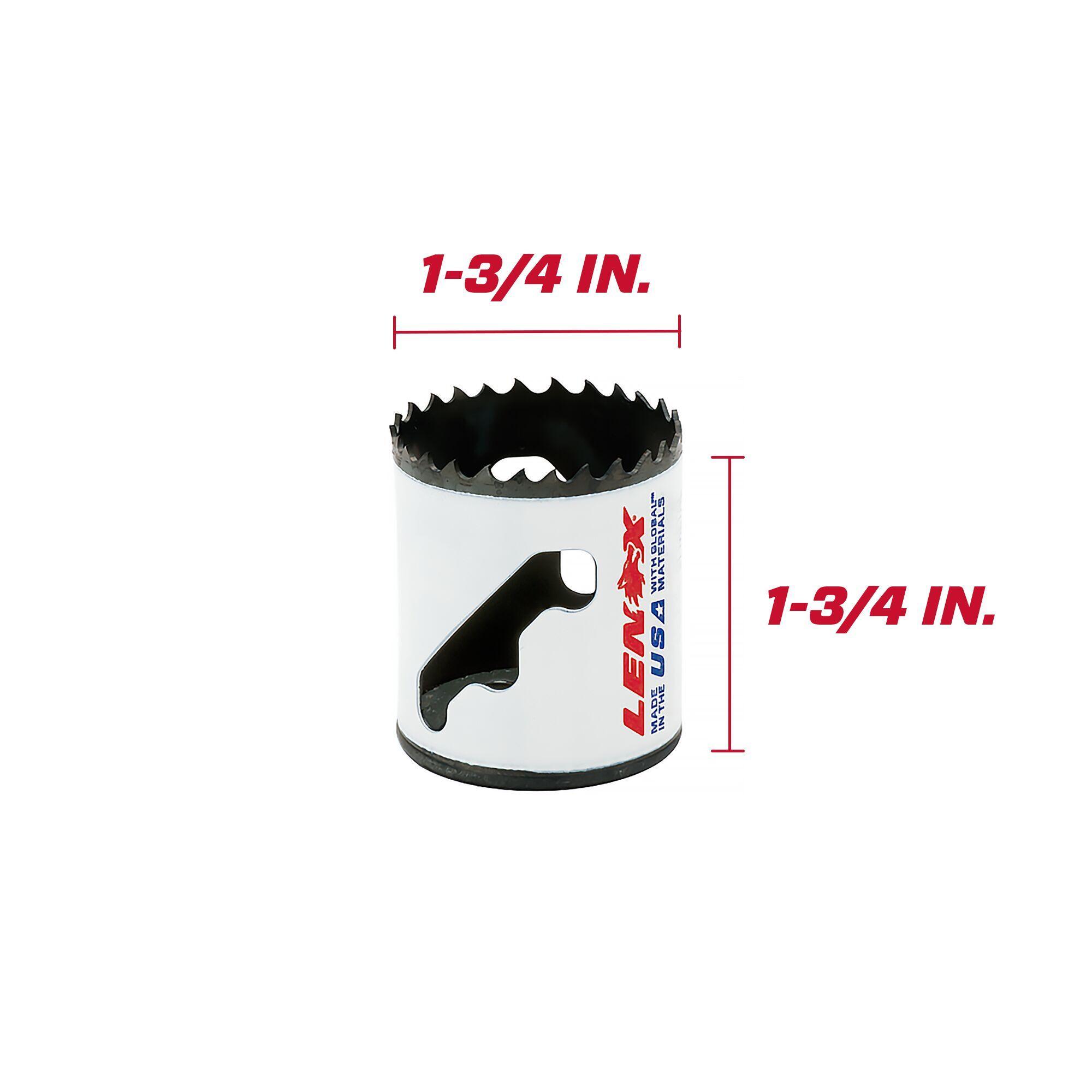28L LEN 1-3/4" HOLE SAW 30028-28L