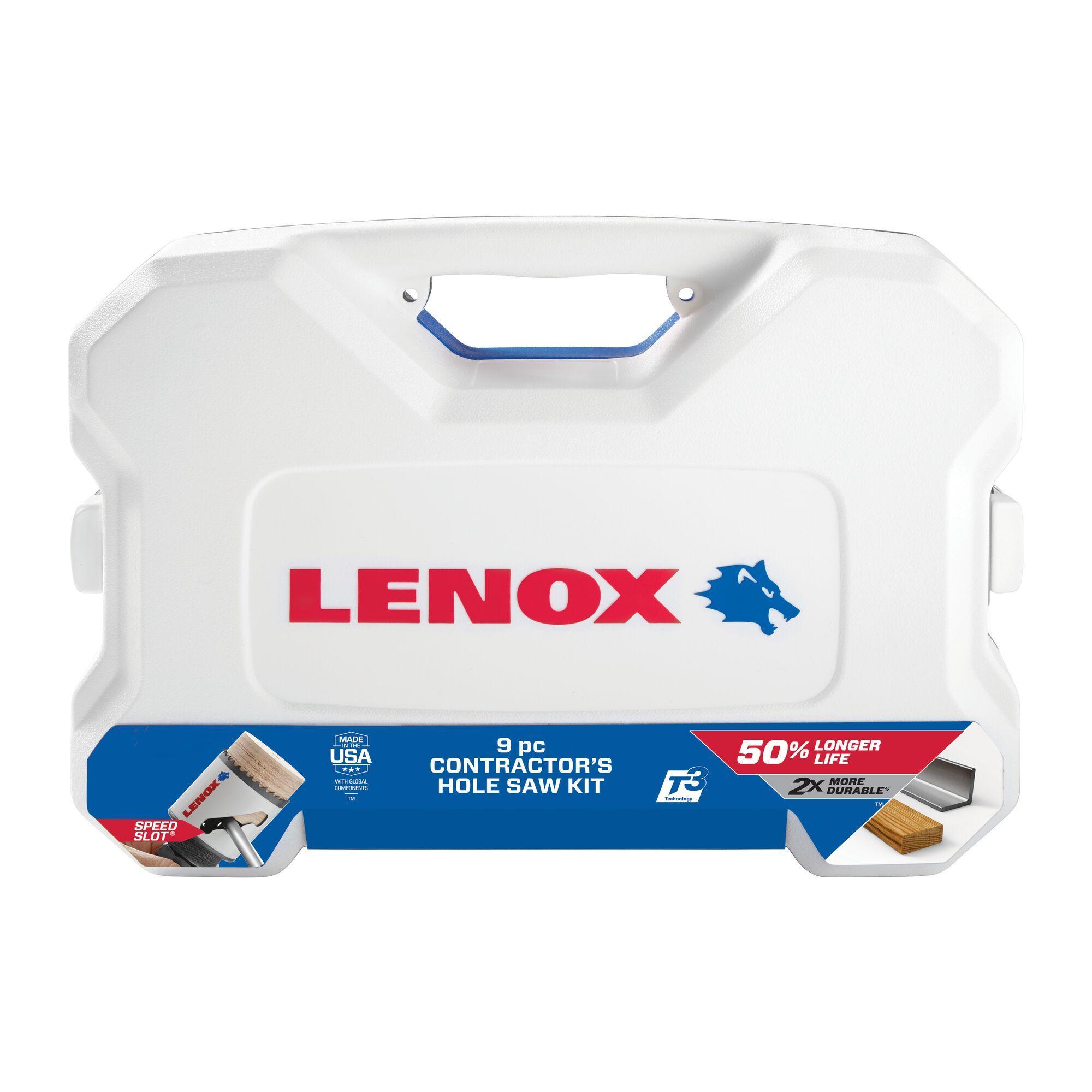 500G LEN 9-PC GENERAL PURPOSE HOLE SAW KIT 30374-500G