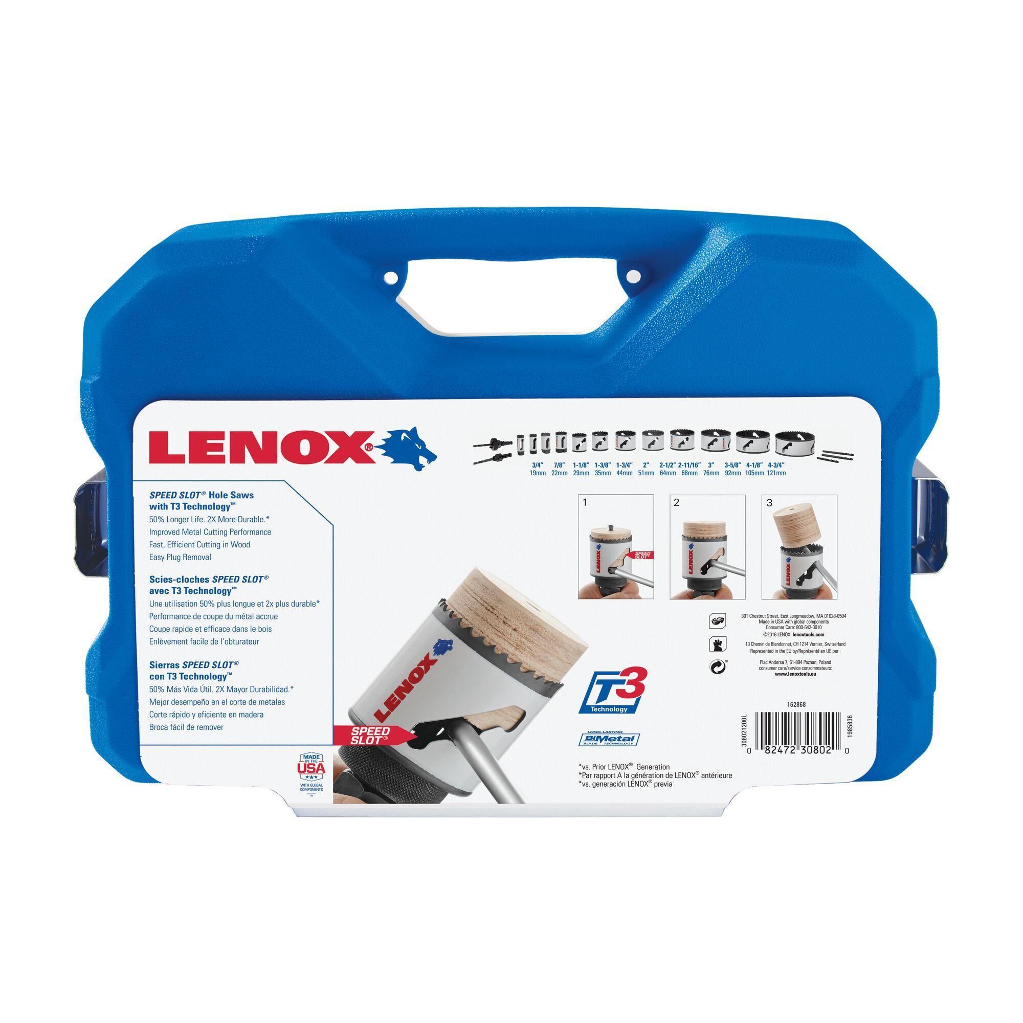 1200L LEN ELECTRICIANS HOLE SAW KIT 17-PIECE 30802-1200L