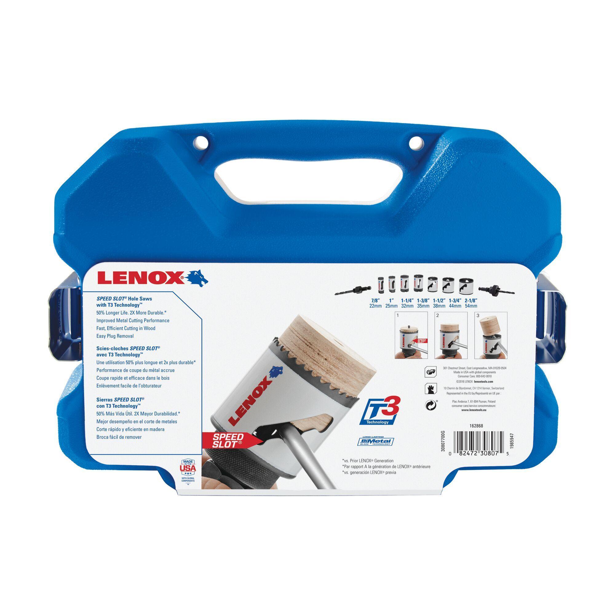 700G LEN GENERAL PURPOSE 10PC HOLE SAW KIT 30807-700G 08247230807