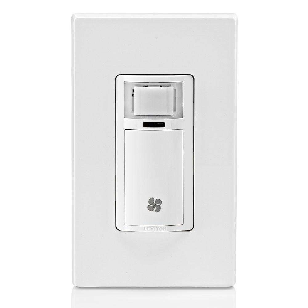 DHS05-1LW LEVITON WH HUMID SENSOR 5A120V 1/4HP FAN