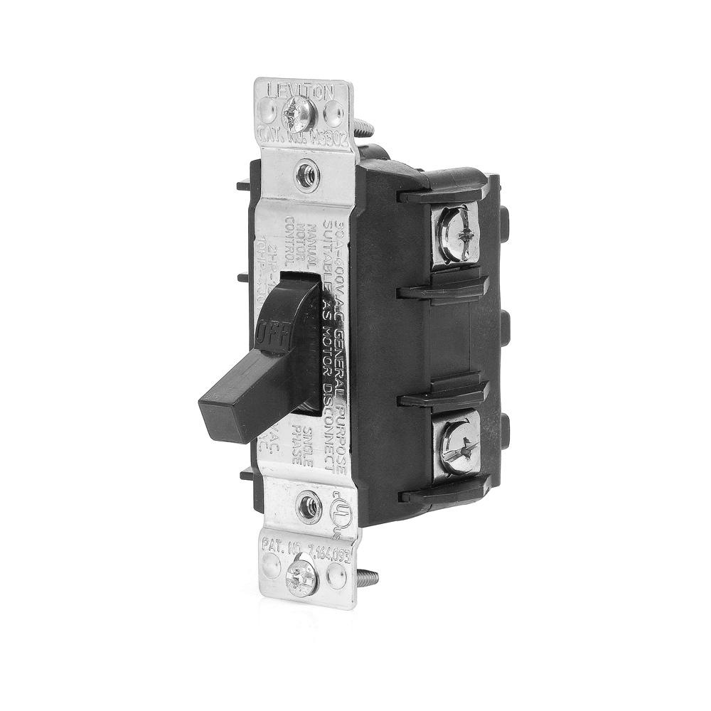MS302-DS LEVITON 30A 2P MOTOR SW 07847737413