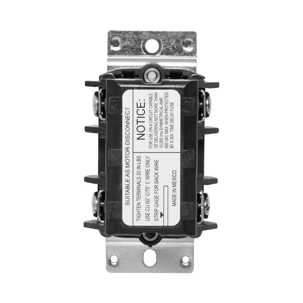 MS403-DS LEVITON 40A 3P MOTOR SW 07847737420
