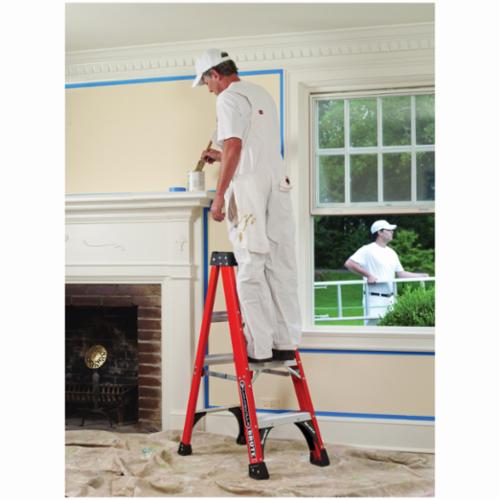 FS1404HD LOU 4FT FIBERGLASS STEP LADDER