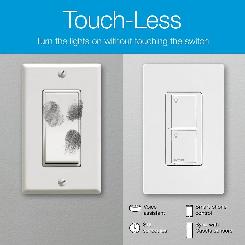 P-PKG1WS-WH LUTRON SWITCH 3-WAY KIT