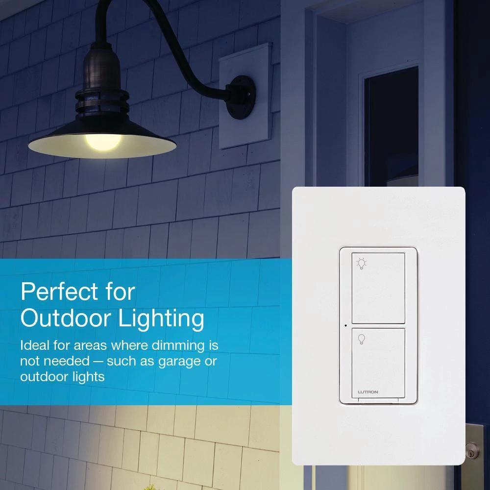 PD-6ANS-WH LUTRON CASETA 6 A NEUTRAL SWITCH WHITE