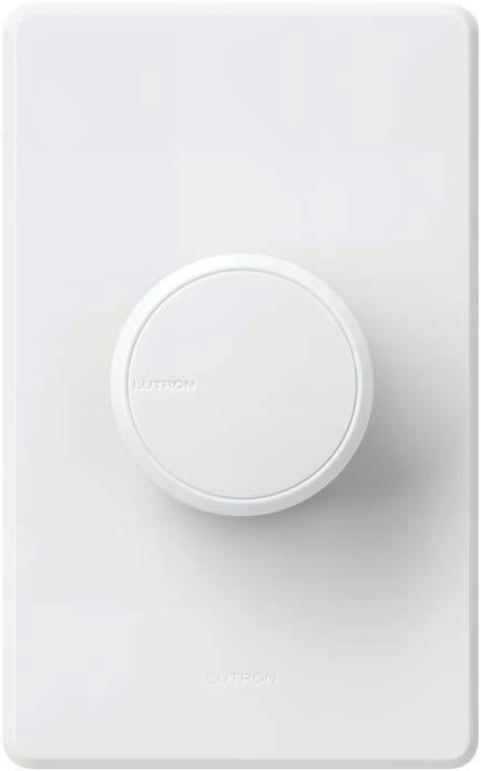 RCL-RK-BL LUTRON DALIA REPLACEMENT ROTARY KNOB, BLACK