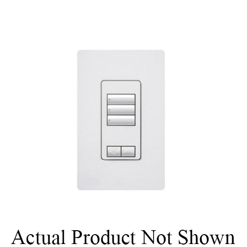RRD-W3BRL-WH LUT RADIORA2 3BRL WALL KEYPAD WHITE