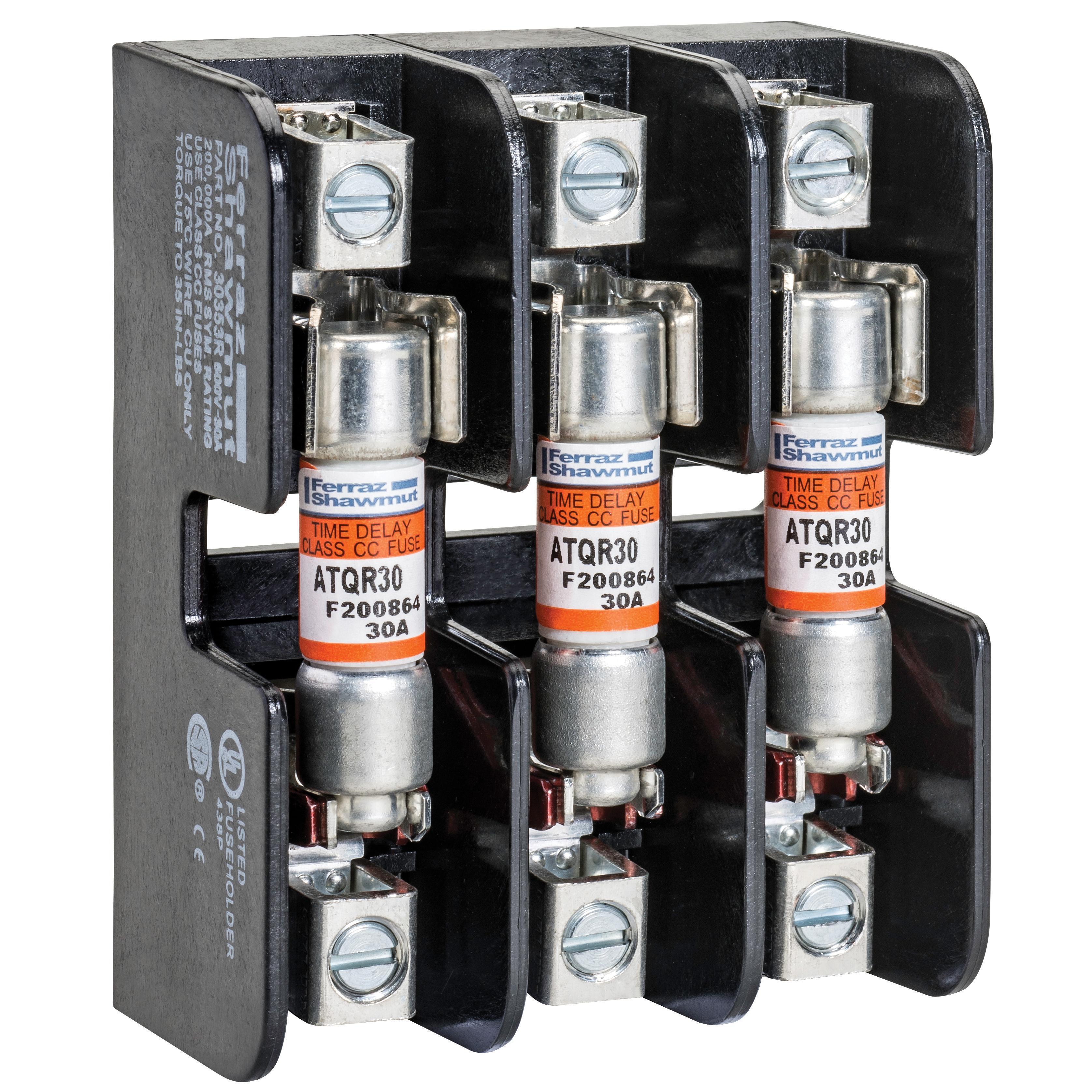 30323R MERSEN 30A-600V-3P PLT FUSEBLK XXV