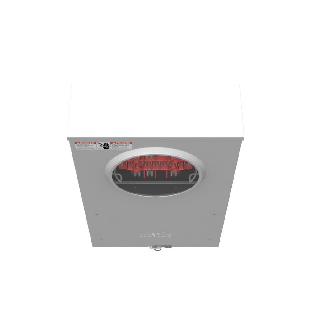 MILBANK CE-136-CECHA CT RATED METER SOCKET 6T PREWIRED WITH 6 POLE TEST SWITCH TS06-0205 EXELON APP