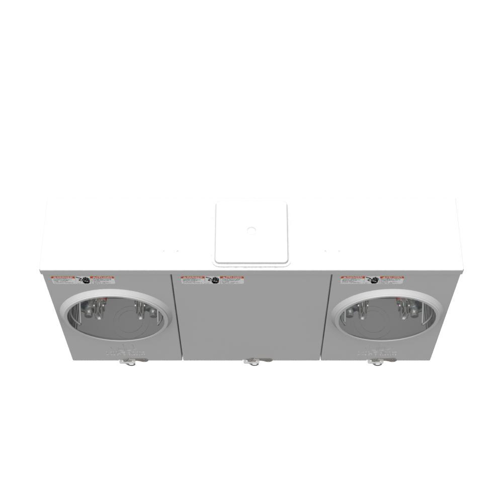 U1252-X MILBANK 200A 4T RL 2P CTR WY
