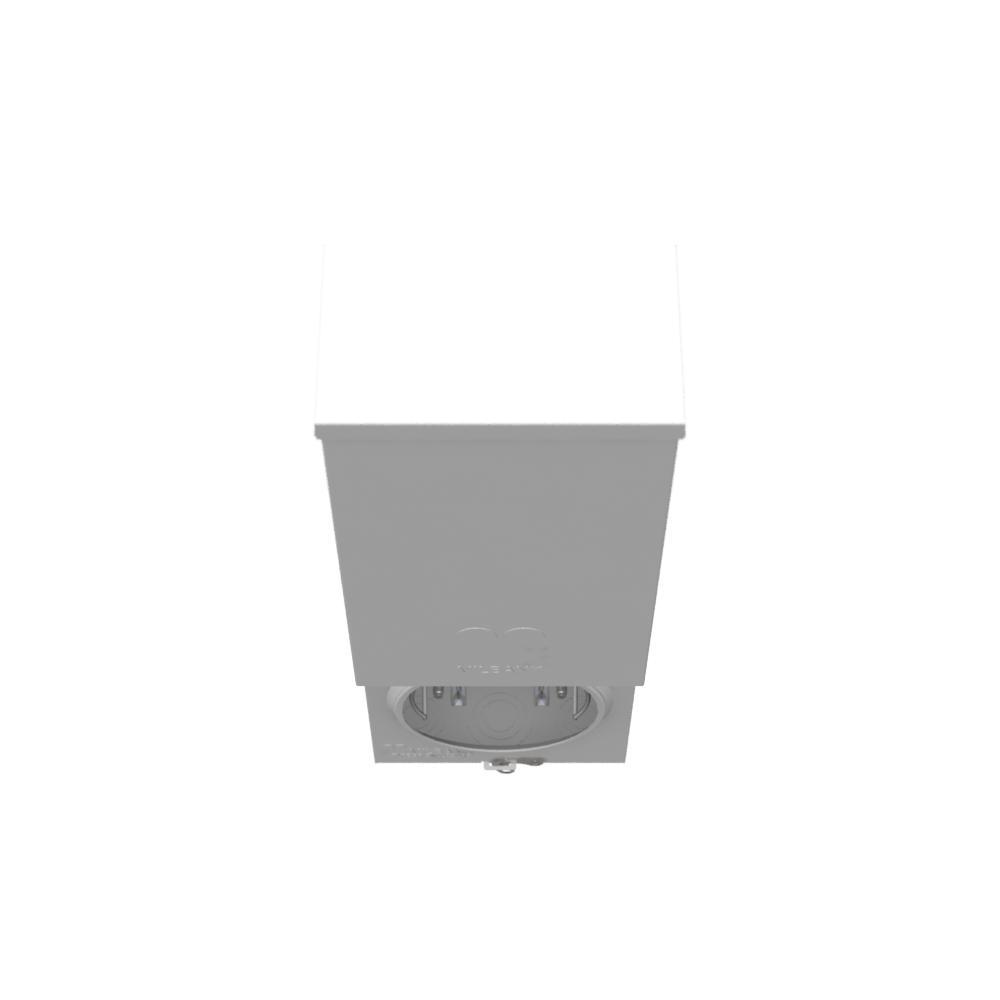 U4908-O-11GR MILB TEMP POWER W/2-GFI RECP AND 100A BOTTOM MOUNTED METER BASE FOR U/G SERVICE