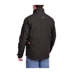 202B-20L MILWAUKE M12 HEATED TOUGHSHELL JACKET ONLY L (BLACK)