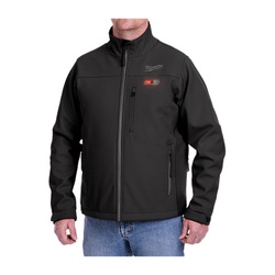 202B-20L MILWAUKE M12 HEATED TOUGHSHELL JACKET ONLY L (BLACK)