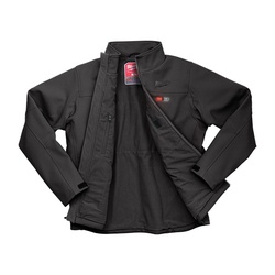 202B-20L MILWAUKE M12 HEATED TOUGHSHELL JACKET ONLY L (BLACK)