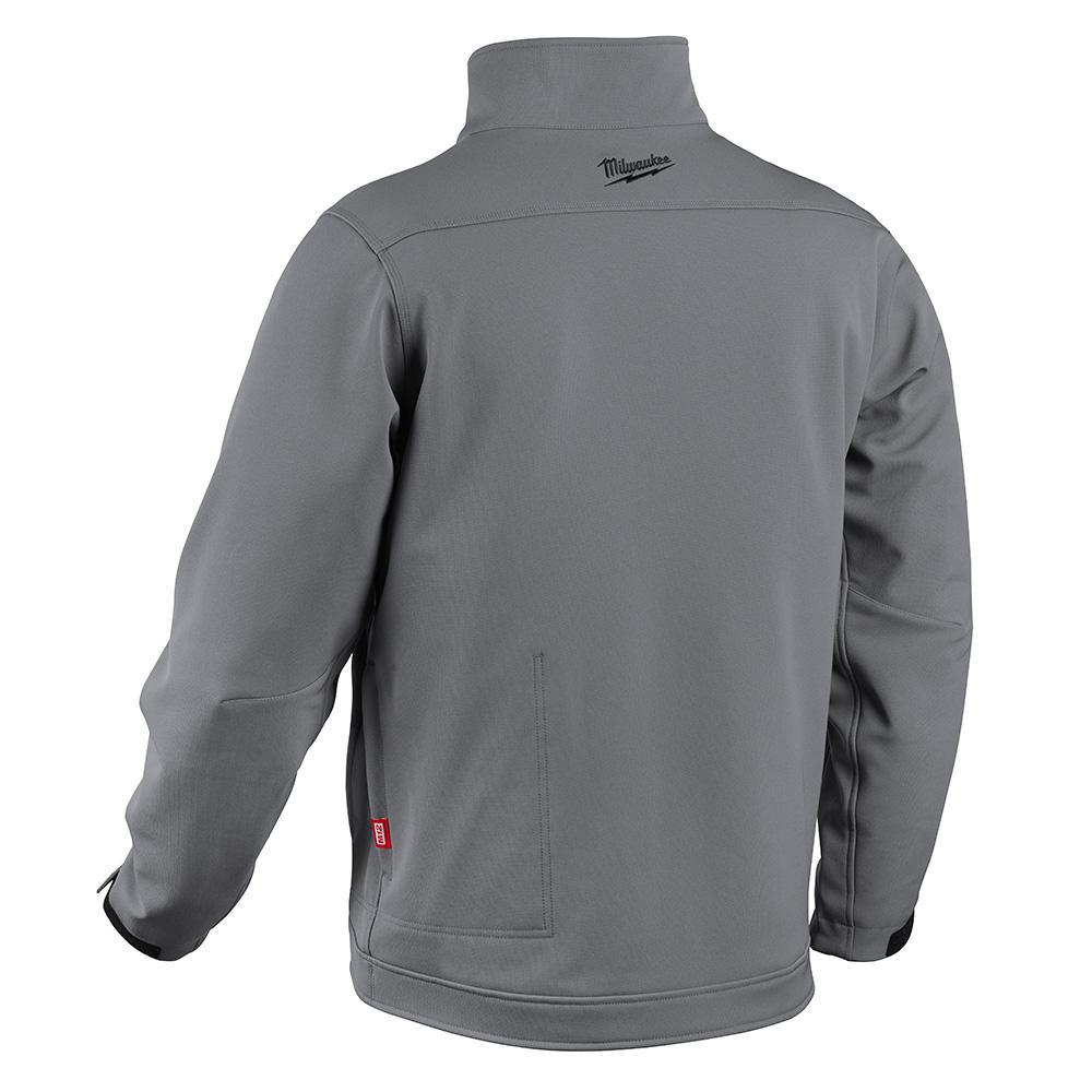 204G-20L MILWAUKE TOUGHSHELL JACKET ONLY - GRAY L