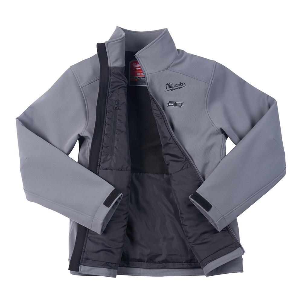204G-20L MILWAUKE TOUGHSHELL JACKET ONLY - GRAY L