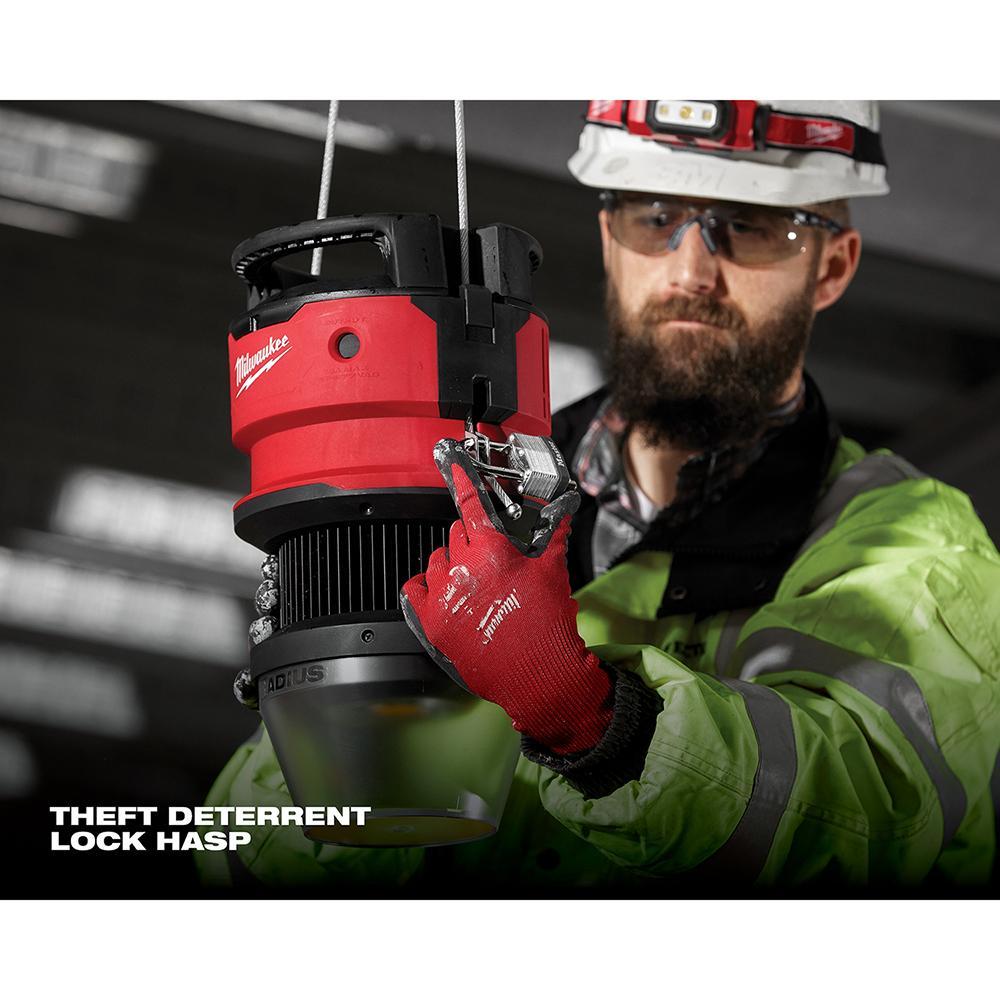 2156-AC MILWAUKE RADIUS LED TEMPORARY SITE LIGHT 130W LED