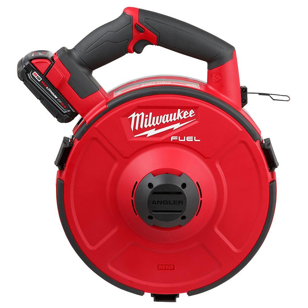 2873A-22 MILWAUKEE M18 FUEL ANGLER 120' STEEL PULLING FISH TAPE KIT