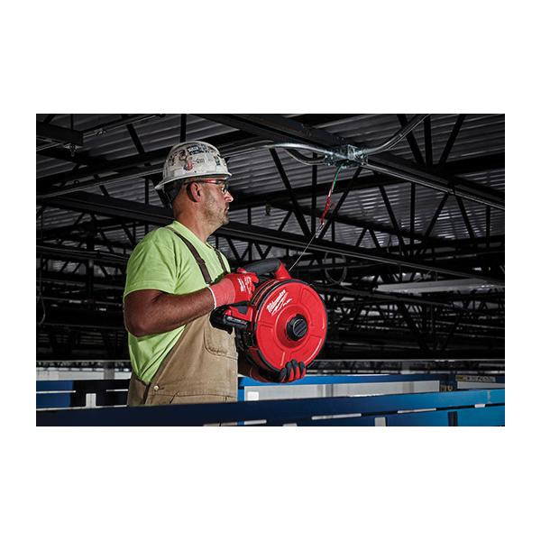 2873A-22 MILWAUKEE M18 FUEL ANGLER 120' STEEL PULLING FISH TAPE KIT