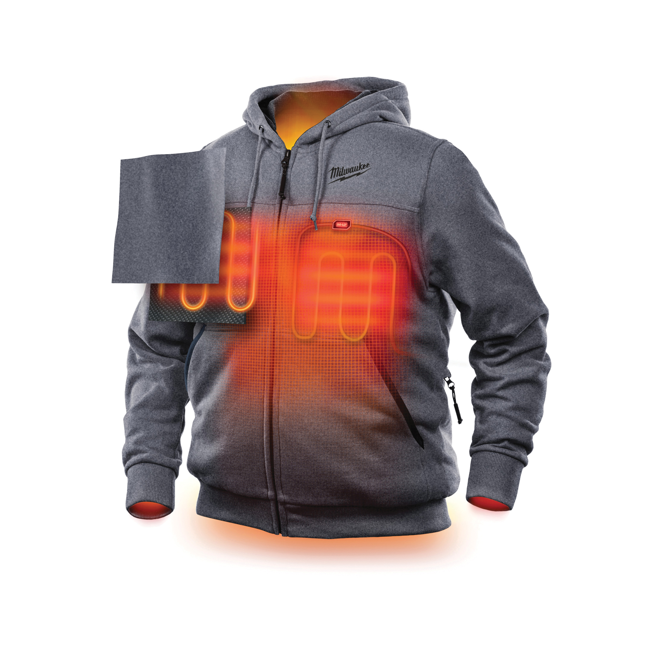 301G-213X MILWAUKE HEATED HOODIE KIT