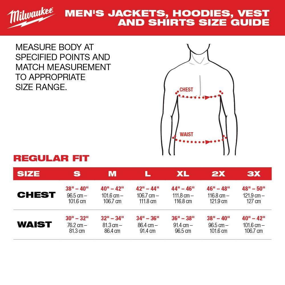 306G-20L MILWAUKE HEATED HOODIE GRAY L