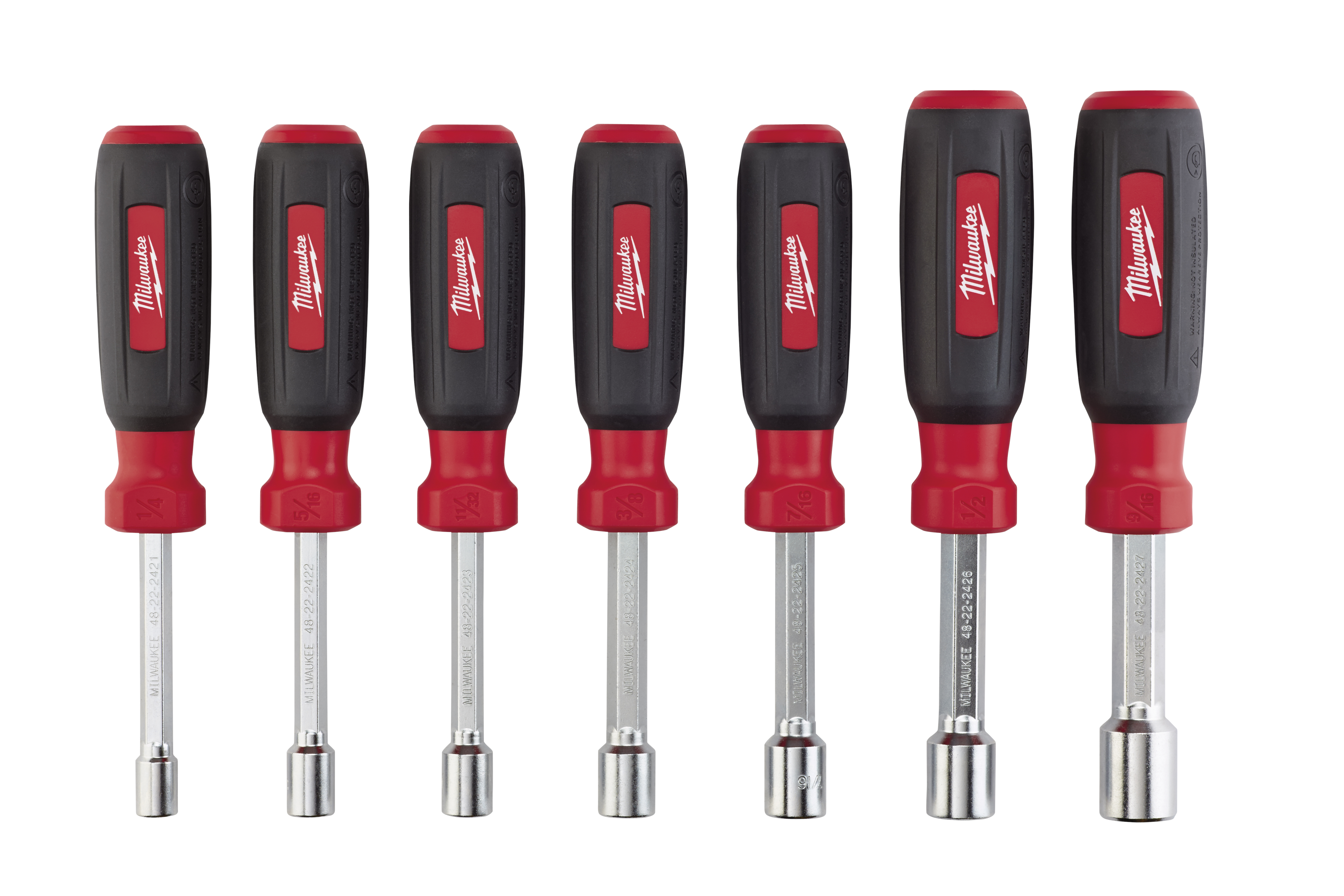48-22-2407 MILWAUKE 7PC NUT DRIVER SET