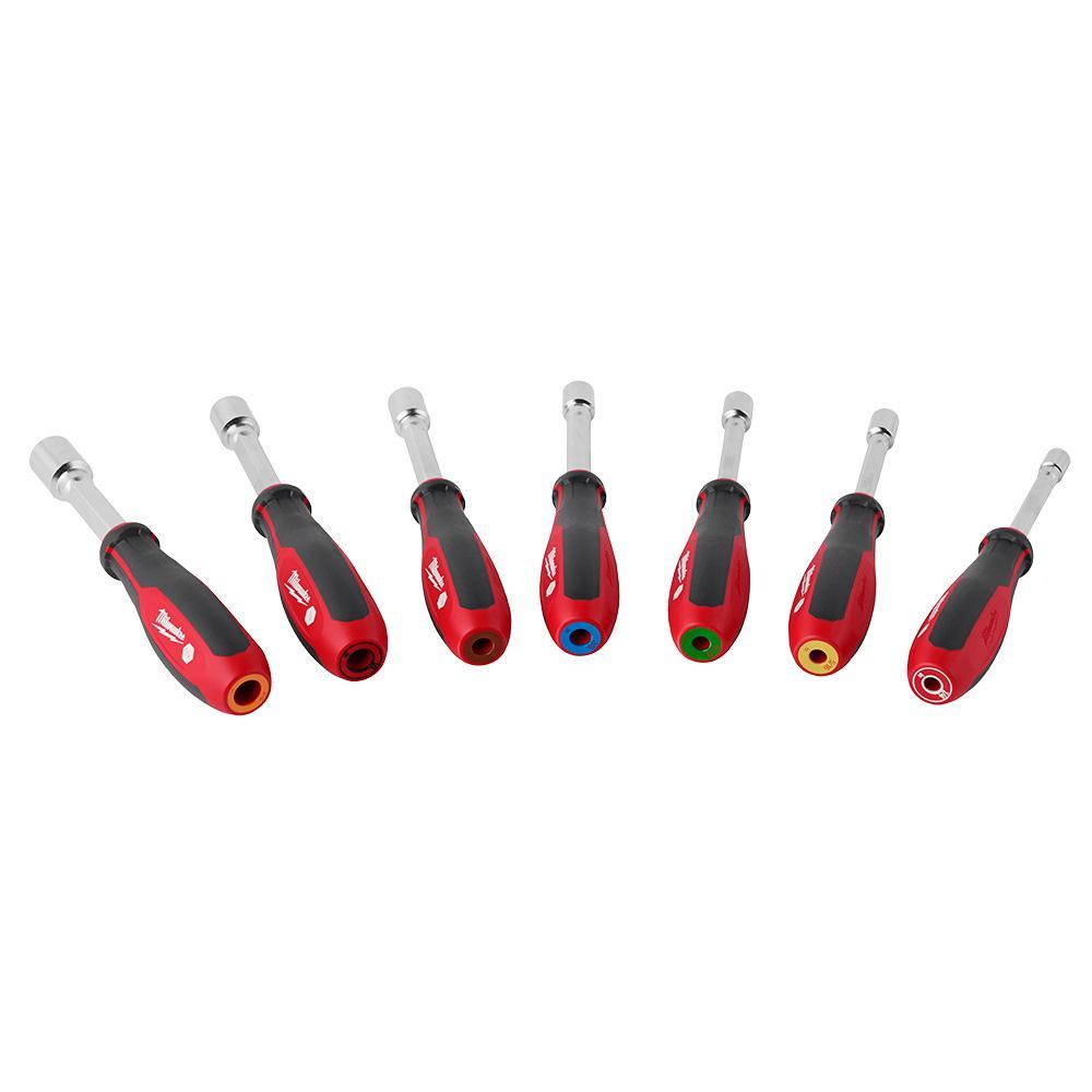 48-22-2547 MILWAUKE 7PC SAE MAGNETIC NUT DRIVER SET