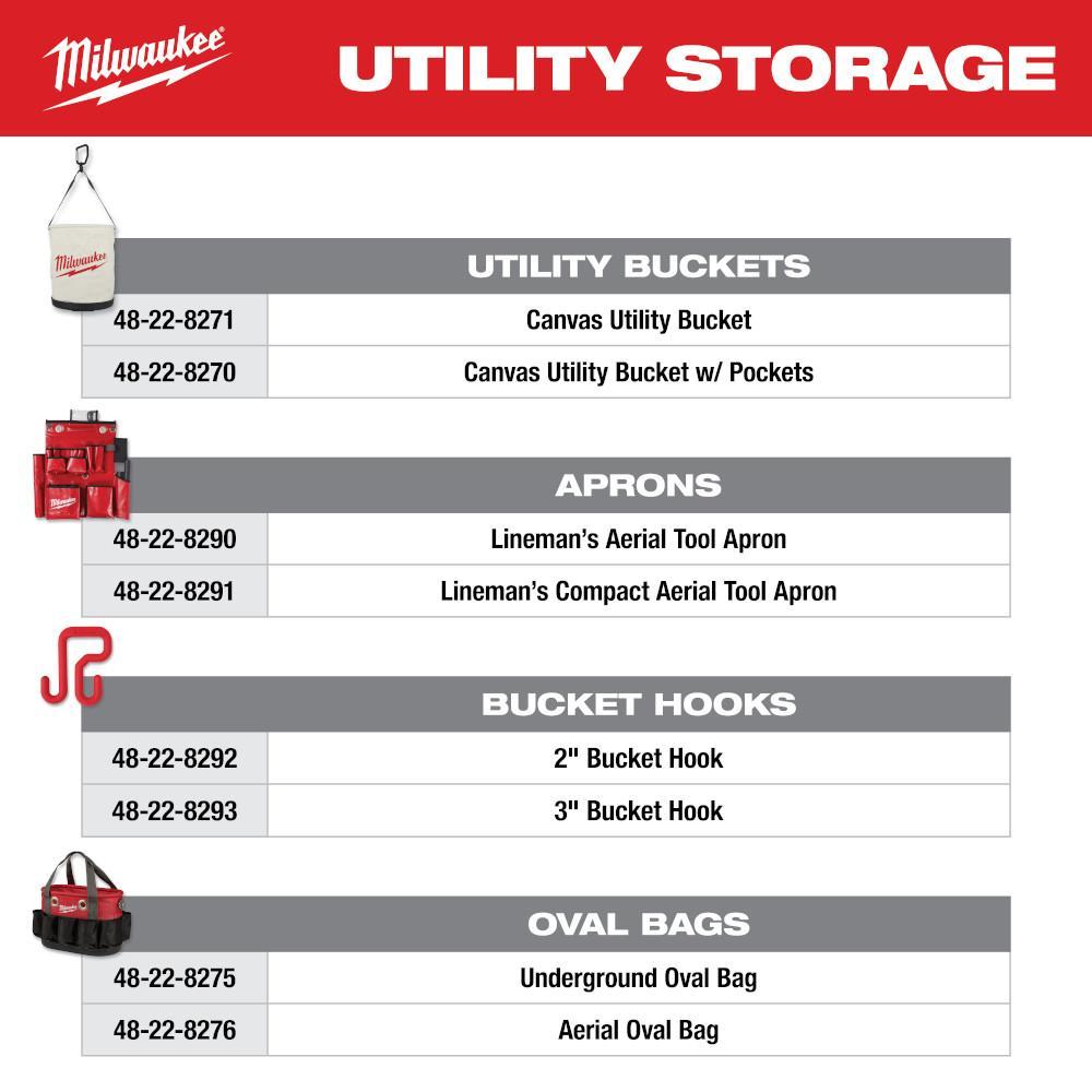 48-22-8290 MILWAUKE AERIAL TOOL APRON