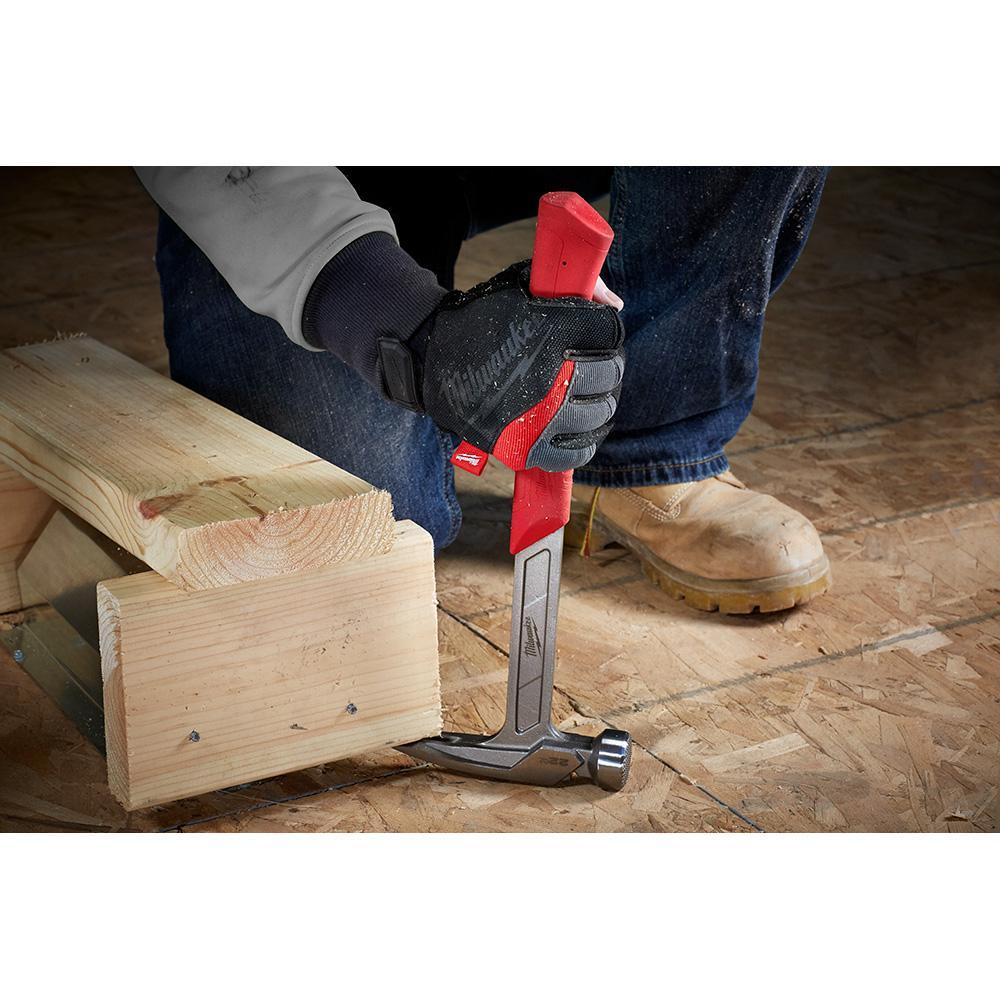 48-22-9022 MILWAUKE 22OZ MILLED FACE FRAMING HAMMER