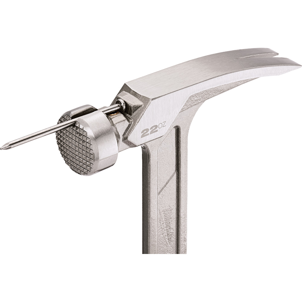 48-22-9022 MILWAUKE 22OZ MILLED FACE FRAMING HAMMER