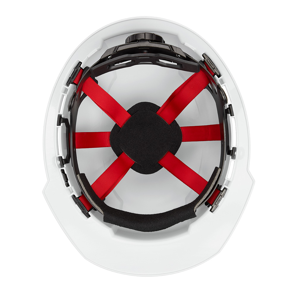 48-73-1120 MILWAUKE 6PT WHITE FR BRM HAT CL E