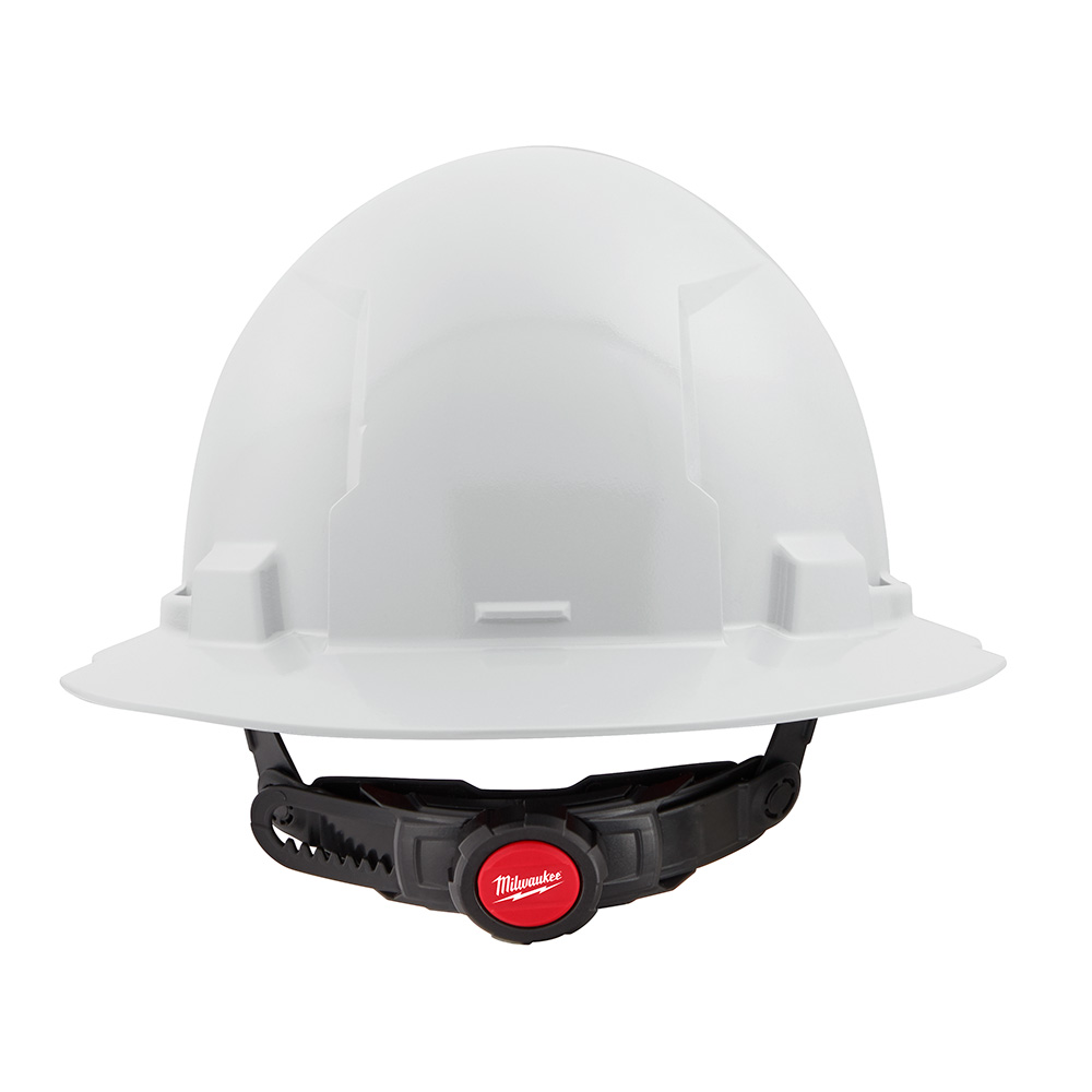 48-73-1121 MILWAUKE 6PT WHITE FL BRM HAT CL E
