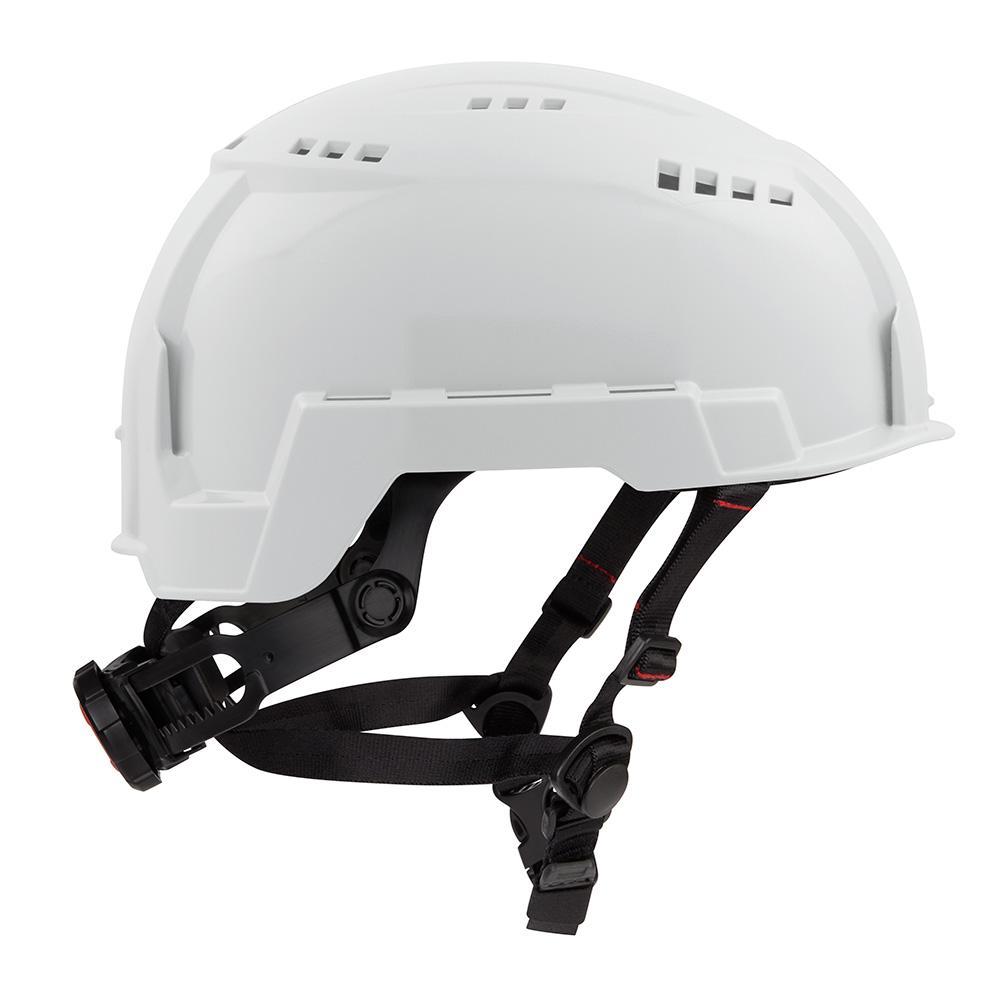 48-73-1300 MILWAUKE WHITE VENTED HELMET TYPE 2 CLASS C