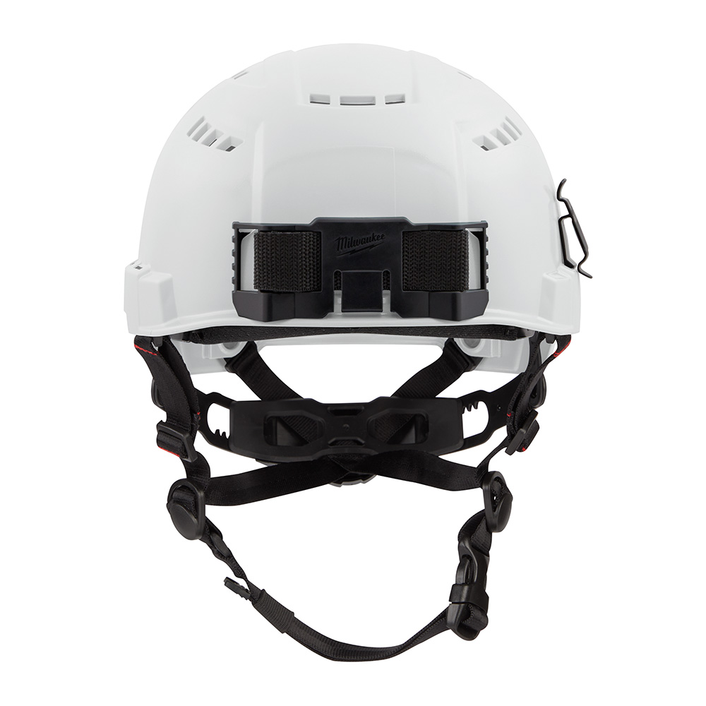 48-73-1300 MILWAUKE WHITE VENTED HELMET TYPE 2 CLASS C