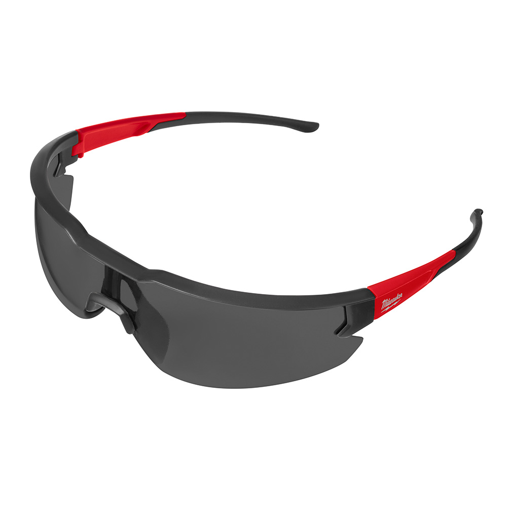 48-73-2015 MILWAUKE SAFETY GLASSES - TINTED ANTI-SCRATCH LENSES