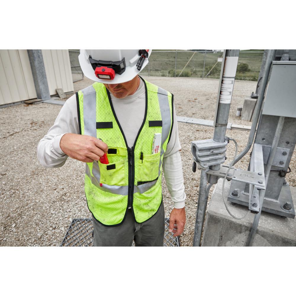 48-73-5202 MILWAUKE CAT 1 CL 2 AR MESH VEST - L/XL
