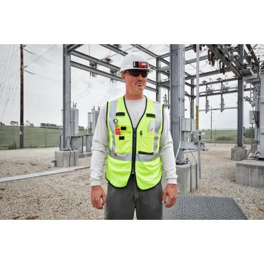 48-73-5202 MILWAUKE CAT 1 CL 2 AR MESH VEST - L/XL