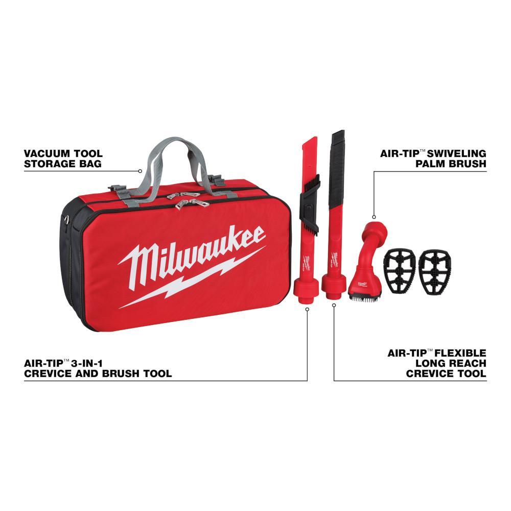 49-90-2019A MILWAUKE 3-PIECE AUTOMOTIVE VAC KIT